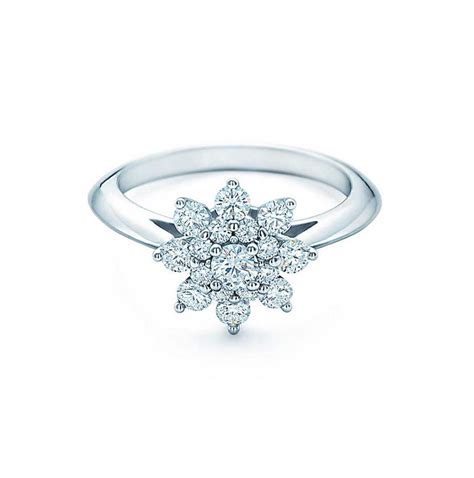 tiffany flower engagement ring replica|tiffany and co jewelry.